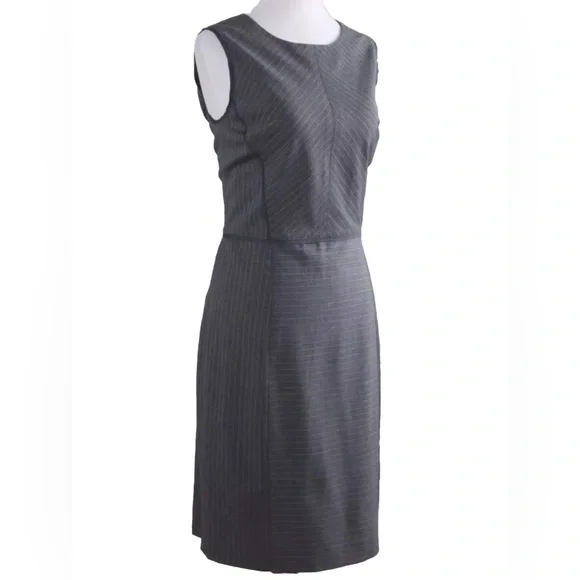 BROOKS BROTHERS Red Fleece Tollegno 1900 Fabric Made ITALY🇮🇹 WOOL Dress Size 0 - Picture 5 of 13